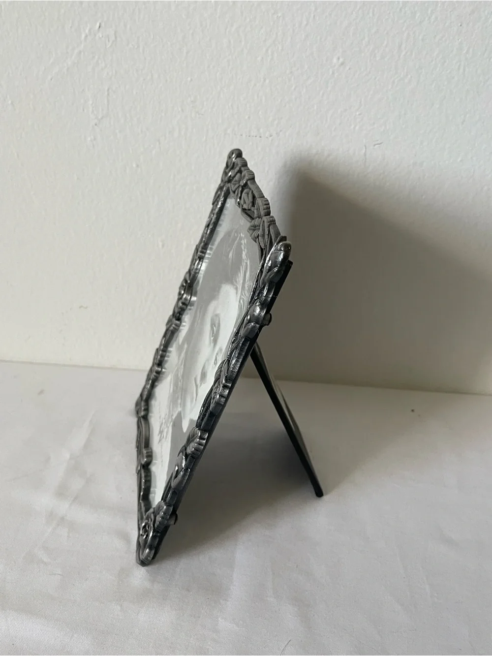 Ornate Silver Floral Metal Picture Frame by the Weston Gallery